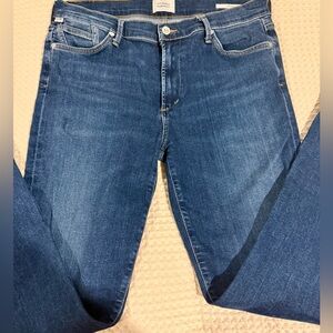 Citizens of Humanity Rocket Ankle jeans in a dark wash